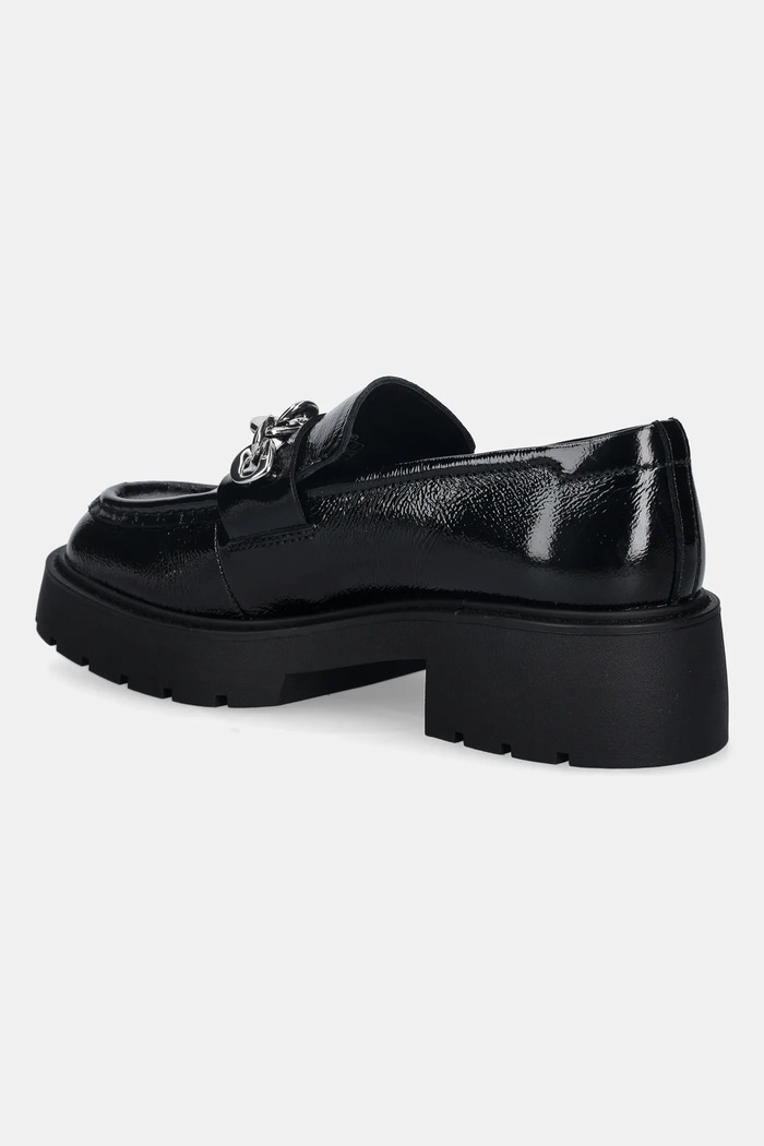Obuv Kožené mokasíny Calvin Klein CHUNKY LOAFER HDW LTH YW0YW02044 čierna