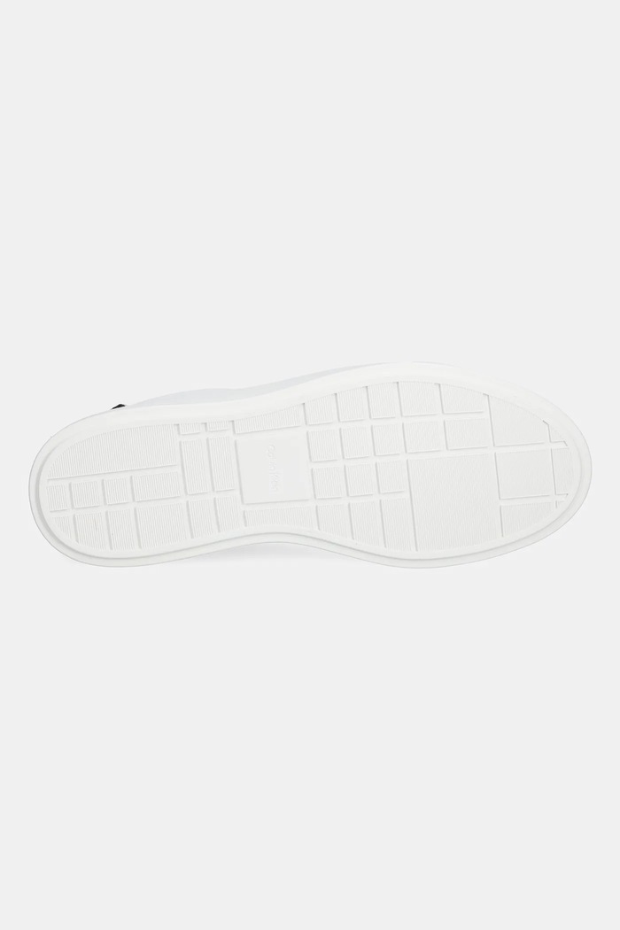 Calvin Klein sneakersy LOW PRO CUP LACEUP LTH MOIRE HW0HW02845 biały
