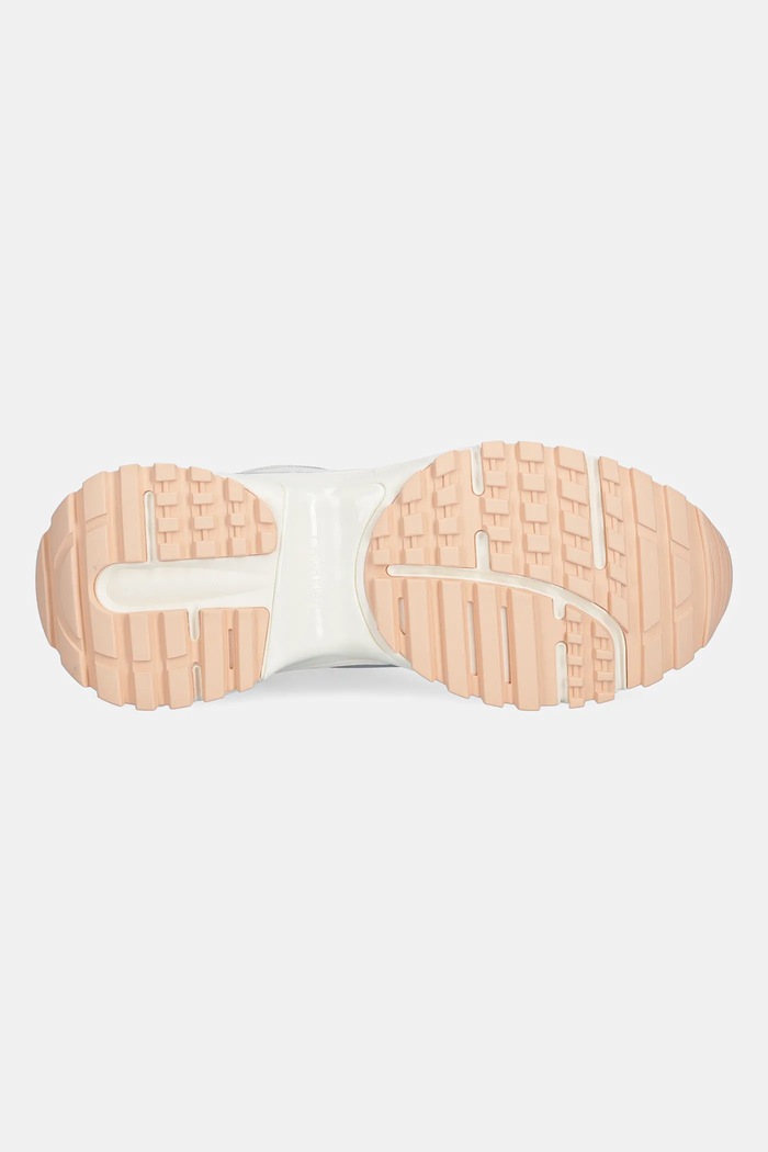 Tenisky Calvin Klein HIKE RUNNER LACE UP MESH MIX MET YW0YW02063 biela