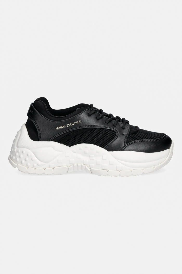 Armani Exchange sneakers XW002227.AF21430.UC001 negru SS26