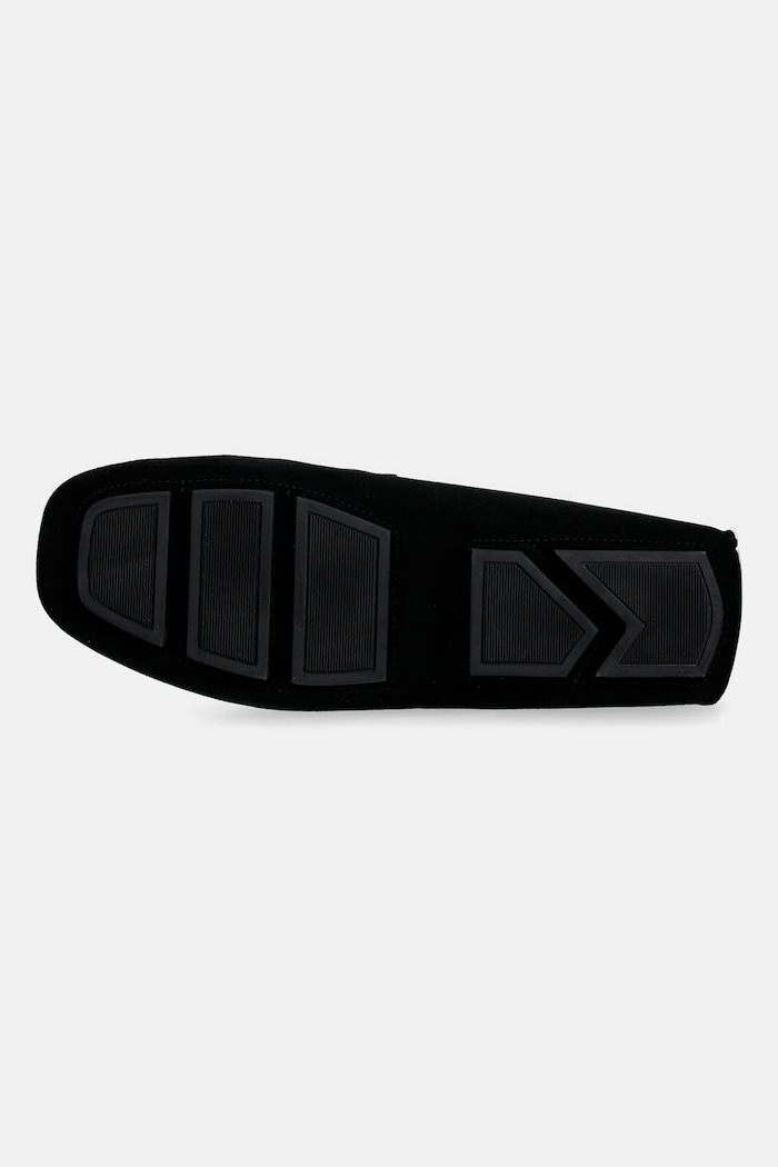 Μοκασίνια σουέτ Calvin Klein SQUARE DRIVER SUEDE HW0HW02844 μαύρο