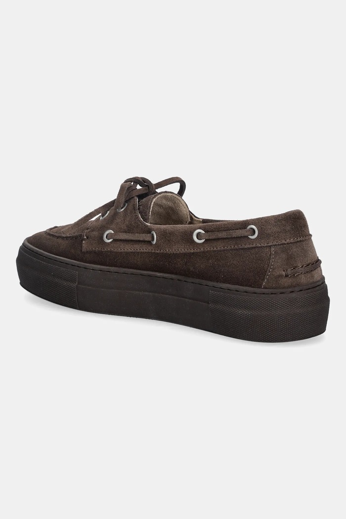 Παπούτσια Μοκασίνια σουέτ Copenhagen CPH177 CPH177.choco καφέ