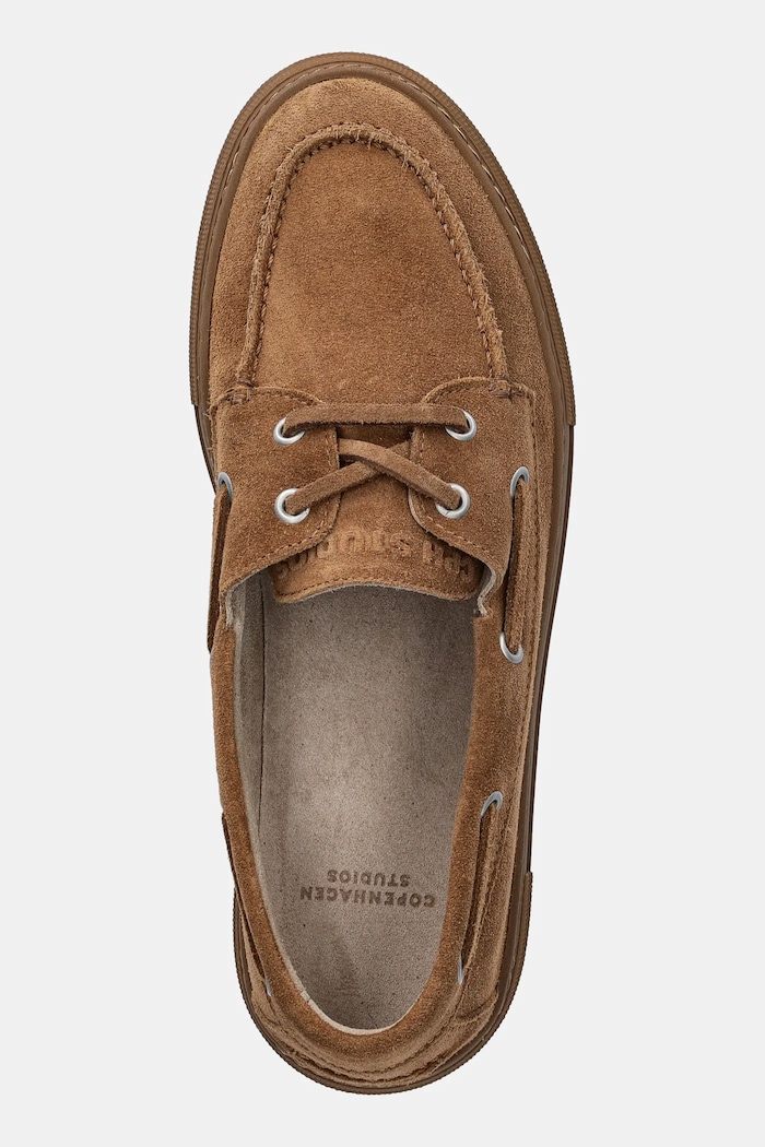 Μοκασίνια σουέτ Copenhagen CPH177 καφέ CPH177.brown