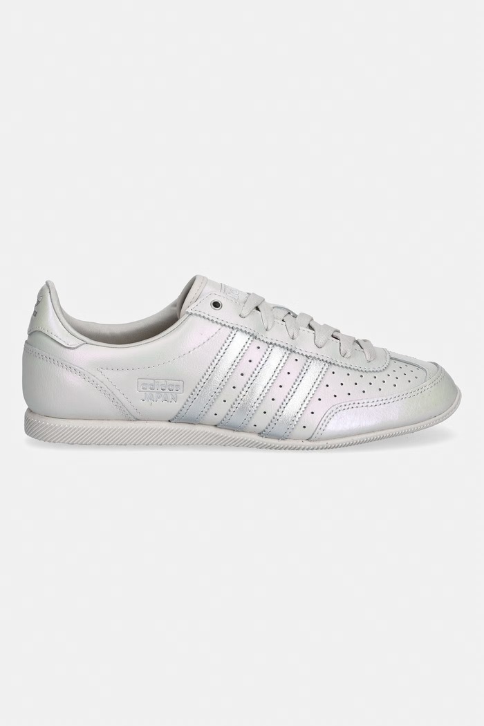 adidas Originals sneakersy skórzane Japan IH1605 szary SS26