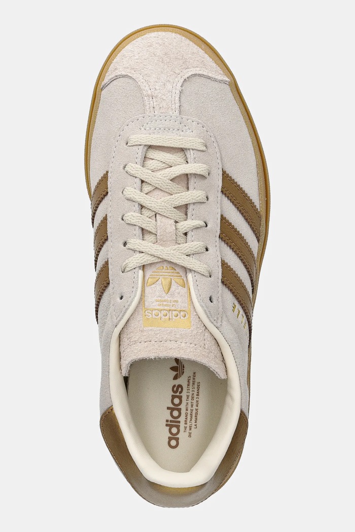 adidas Originals suede sneakers Gazelle Bold beige IH6781