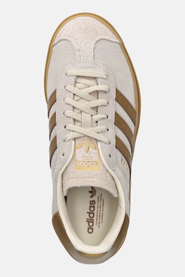 adidas Originals suede sneakers Gazelle Bold beige IH6781