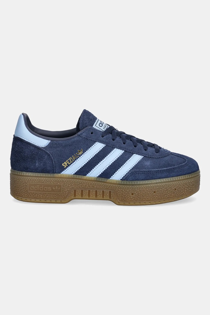 Semišové tenisky adidas Originals Handball Spezial Bold IH9183 námořnická modř SS26