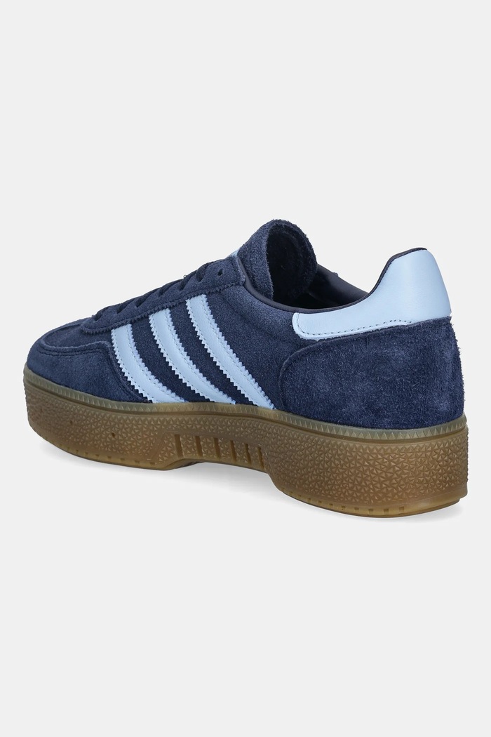 Boty Semišové tenisky adidas Originals Handball Spezial Bold IH9183 námořnická modř