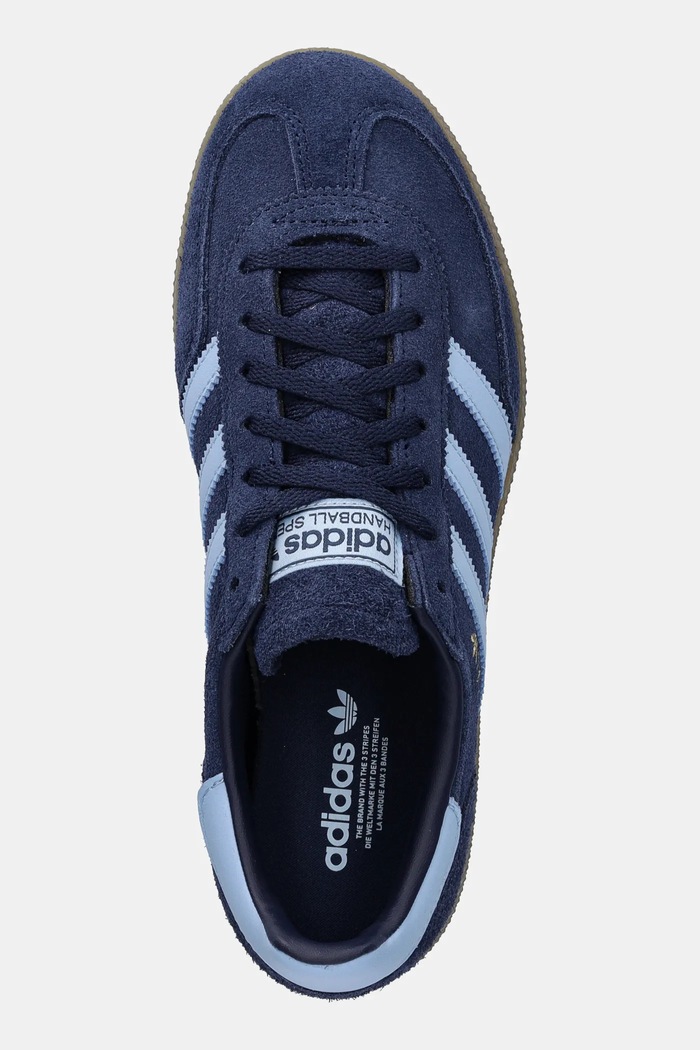 Semišové tenisky adidas Originals Handball Spezial Bold námořnická modř IH9183