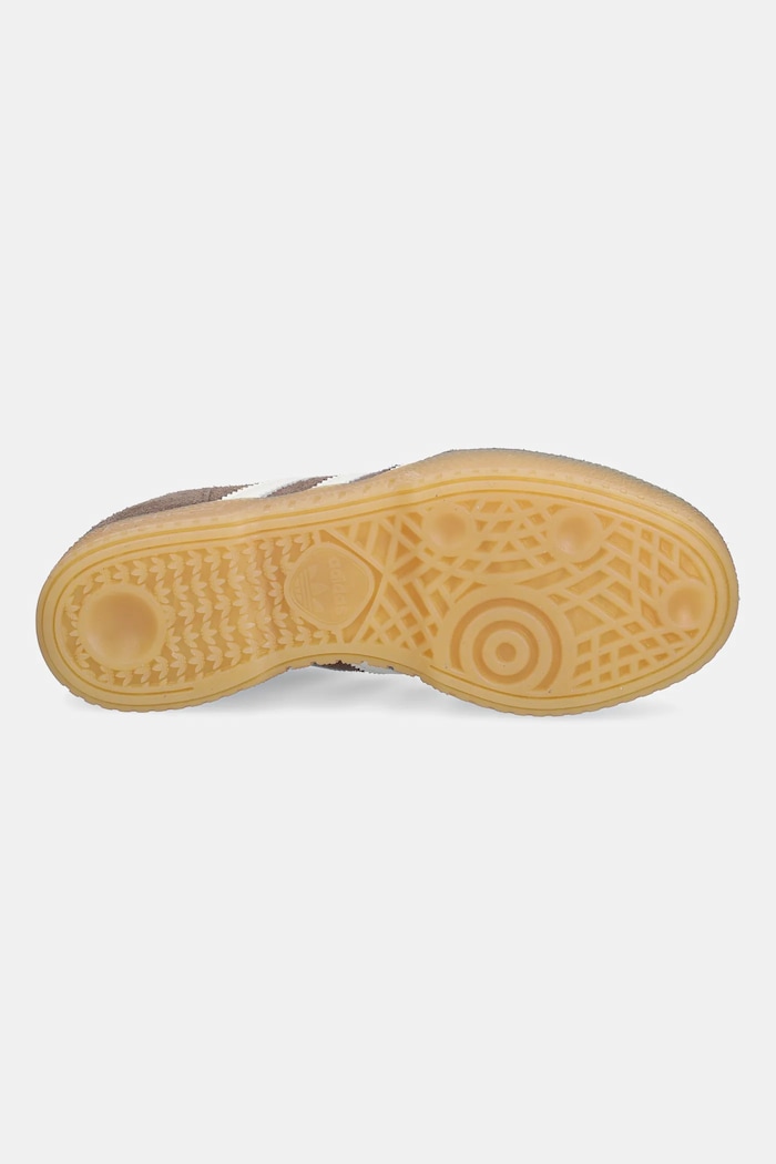 Замшеві кросівки adidas Originals Handball Spezial Bold IH9191 коричневий