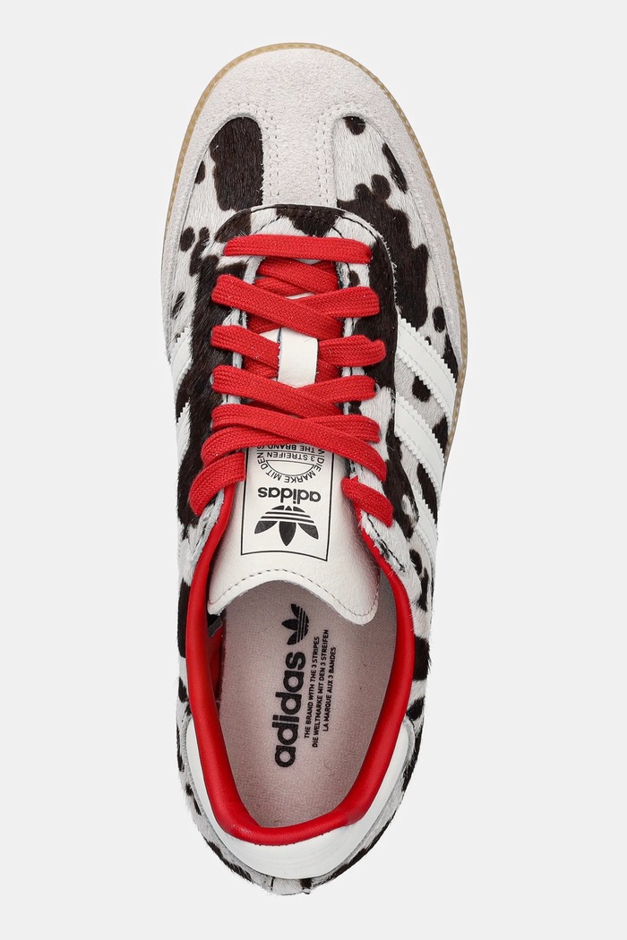 Kožené tenisky adidas Originals Samba Og béžová KI6956
