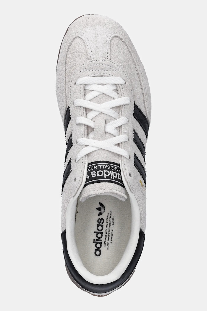 Kožené tenisky adidas Originals Handball Spezial Lo Pro šedá KJ3628