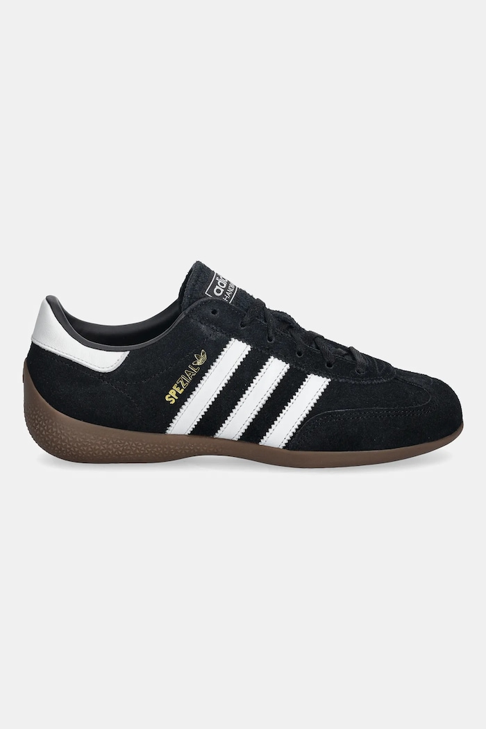 Tenisice od brušene kože adidas Originals Handball Spezial Lo Pro KJ3629 crna SS26