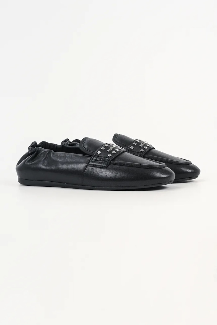 Karl Lagerfeld bőr mokaszin MARLEE KL41311.00S fekete SS26