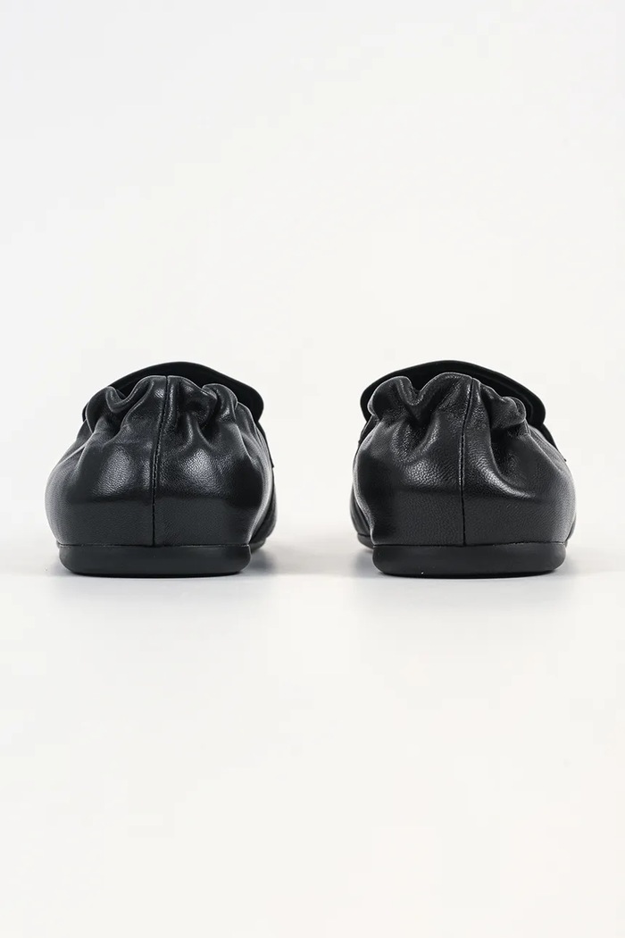 Cipők Karl Lagerfeld bőr mokaszin MARLEE KL41311.00S fekete