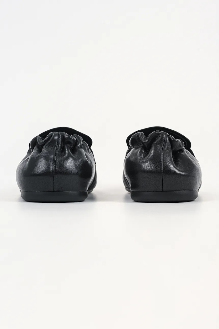 Cipők Karl Lagerfeld bőr mokaszin MARLEE KL41311.00S fekete