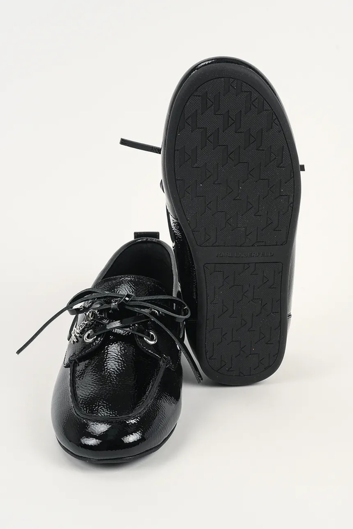 Karl Lagerfeld mokasyny skórzane MARLEE KL41326.100 czarny