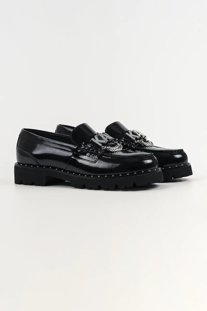Karl Lagerfeld mokasyny skórzane LOWELL KL42226.000 czarny SS26