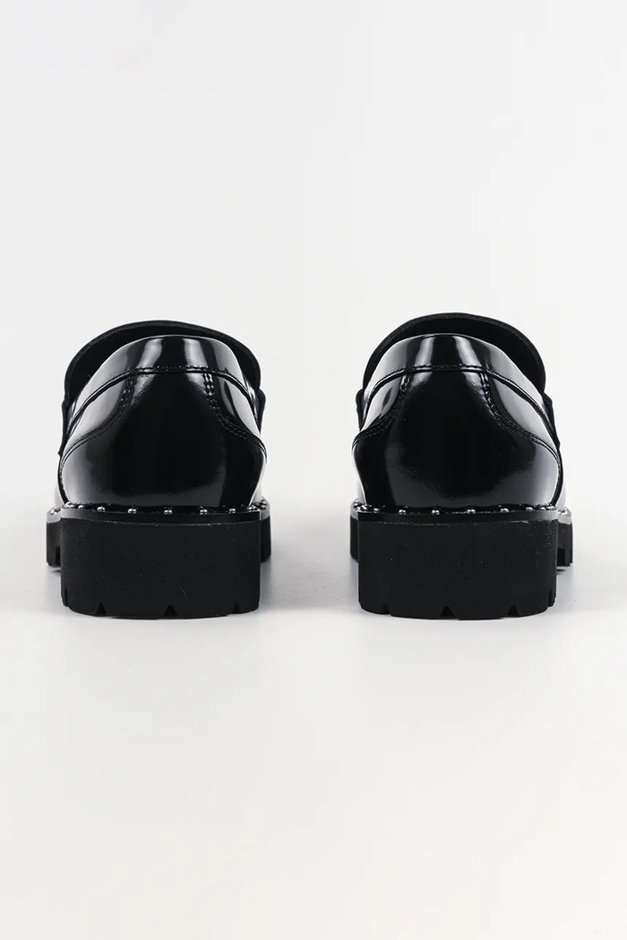 Obuwie Karl Lagerfeld mokasyny skórzane LOWELL KL42226.000 czarny