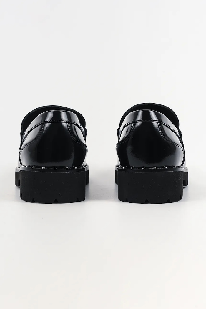 Obuwie Karl Lagerfeld mokasyny skórzane LOWELL KL42226.000 czarny