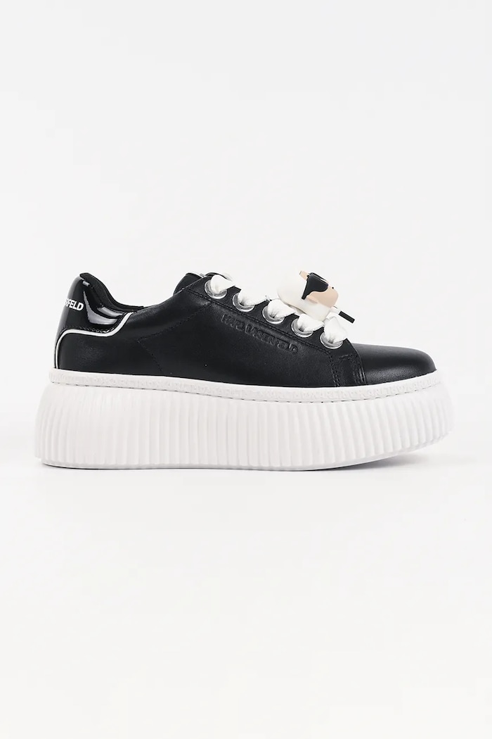 Кожени маратонки Karl Lagerfeld KREEPER LO други черен KL42336T.000