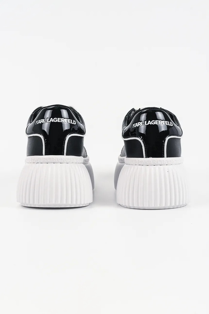 Обувки Кожени маратонки Karl Lagerfeld KREEPER LO KL42336T.000 черен