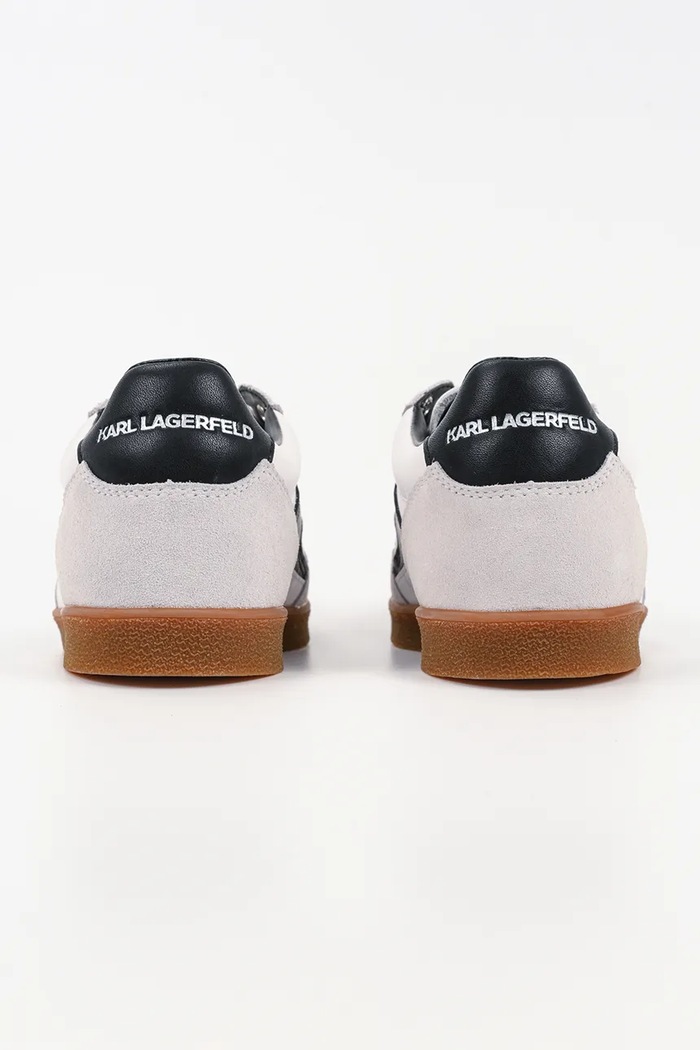 Обувки Кожени маратонки Karl Lagerfeld KANDIDATE KL63855.310 бял