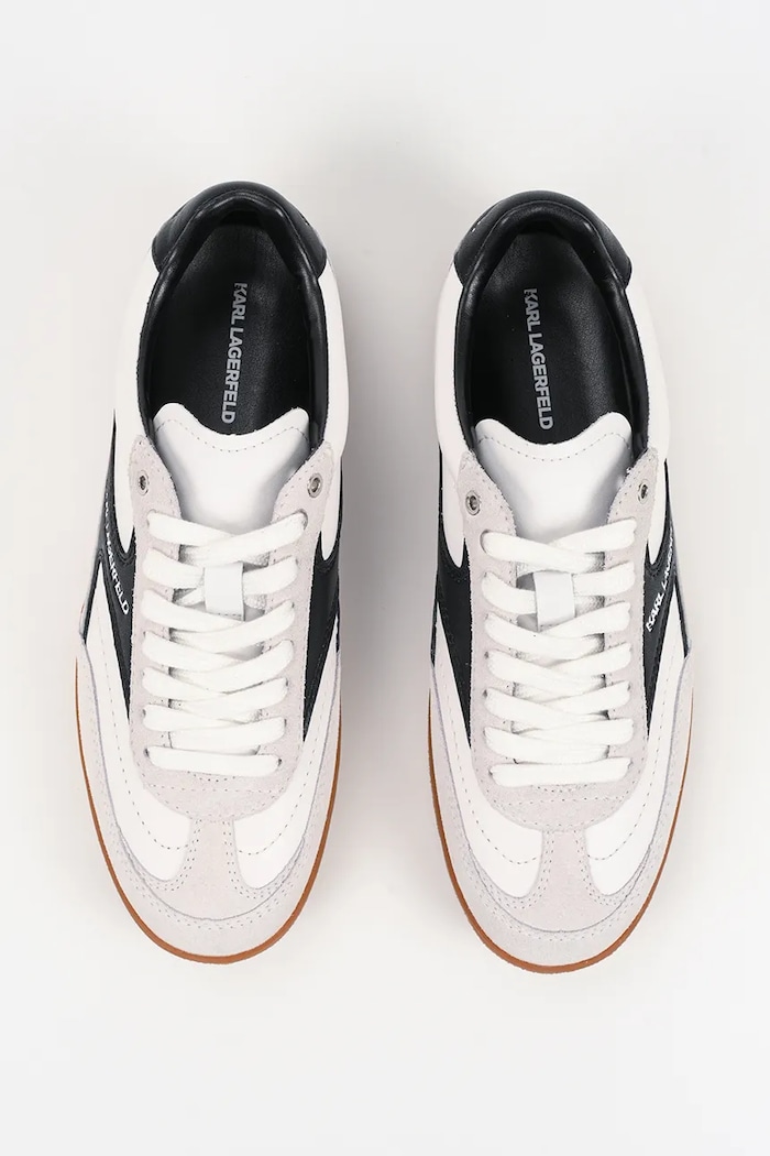 Кожени маратонки Karl Lagerfeld KANDIDATE бял KL63855.310