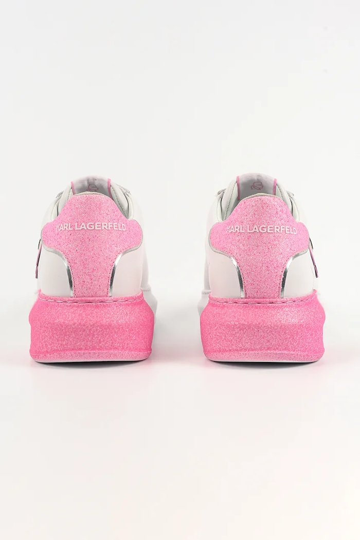 Obuwie Karl Lagerfeld sneakersy skórzane KAPRI KL62530F.01P biały