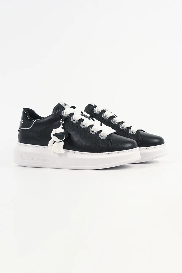 Kožené tenisky Karl Lagerfeld KAPRI KL62536C.000 černá SS26