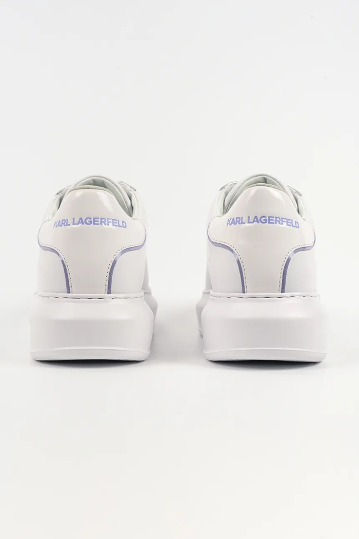 Обувки Кожени маратонки Karl Lagerfeld KAPRI KL62518.01V бял