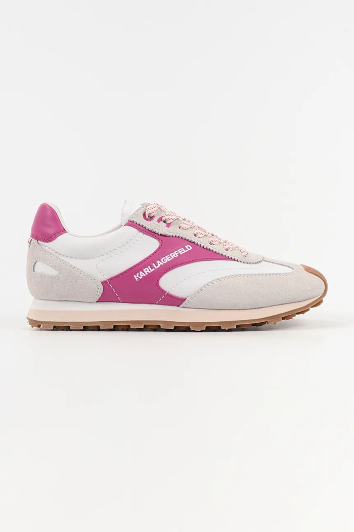 Karl Lagerfeld sportcipő SONAR nappa bőr fehér KL65426.41P