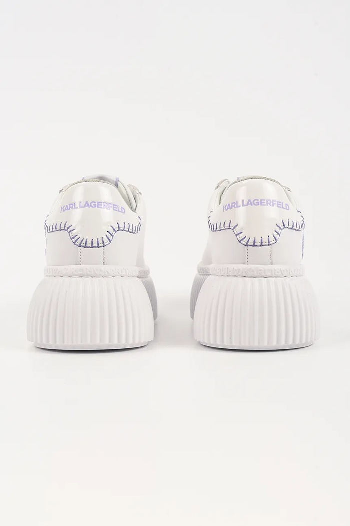 Obuwie Karl Lagerfeld sneakersy skórzane KREEPER LO KL42372C.01V biały