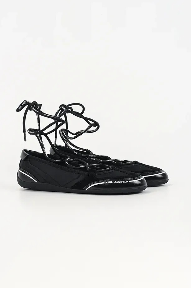 Karl Lagerfeld balerina ALTIA KL66111.400 fekete SS26