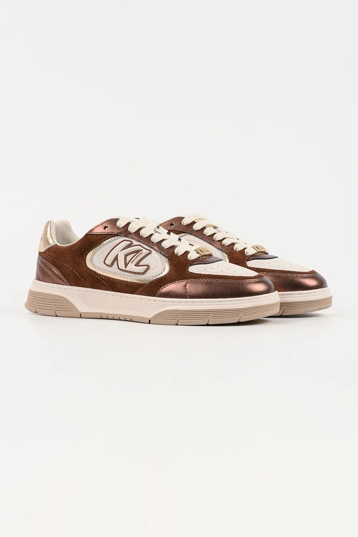 Tenisky Karl Lagerfeld KOURTNEY KL63025.04T hnedá SS26