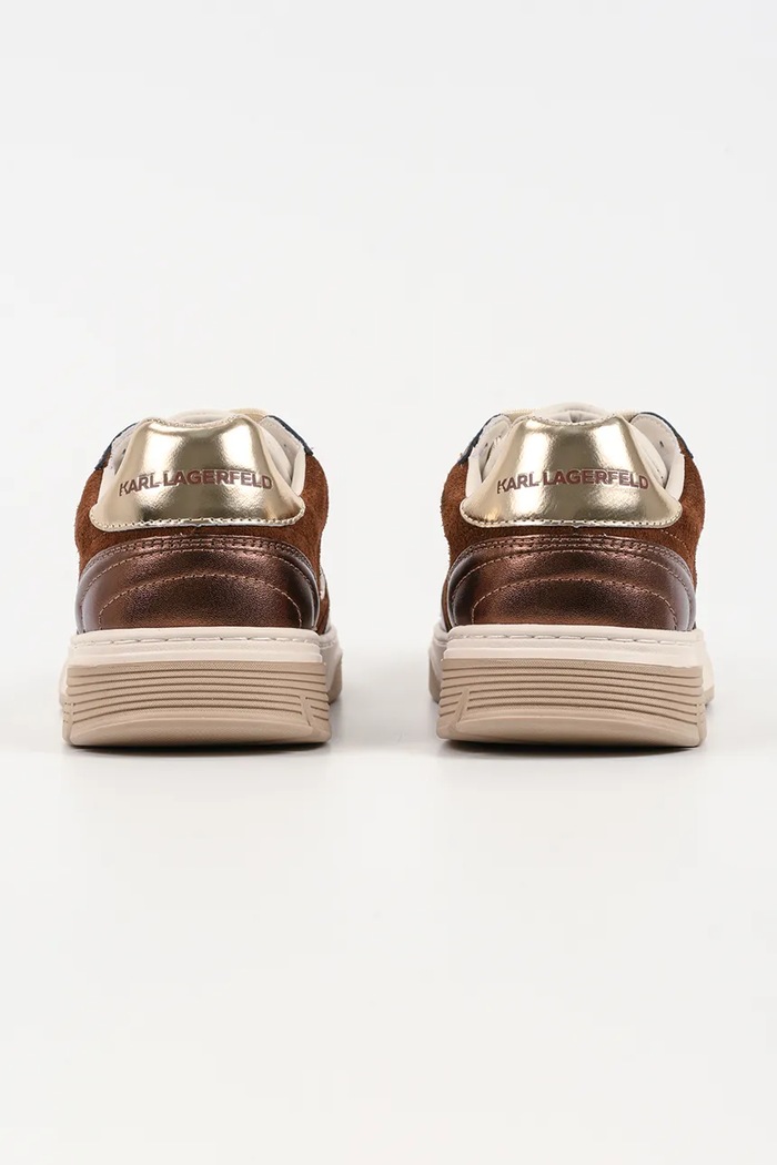 Obuv Tenisky Karl Lagerfeld KOURTNEY KL63025.04T hnedá