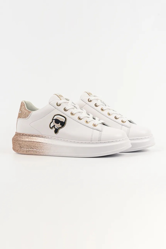 Topánky Karl Lagerfeld KAPRI KL62530F.01G biela SS26