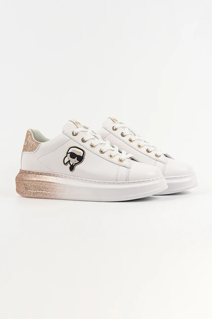 Topánky Karl Lagerfeld KAPRI KL62530F.01G biela SS26