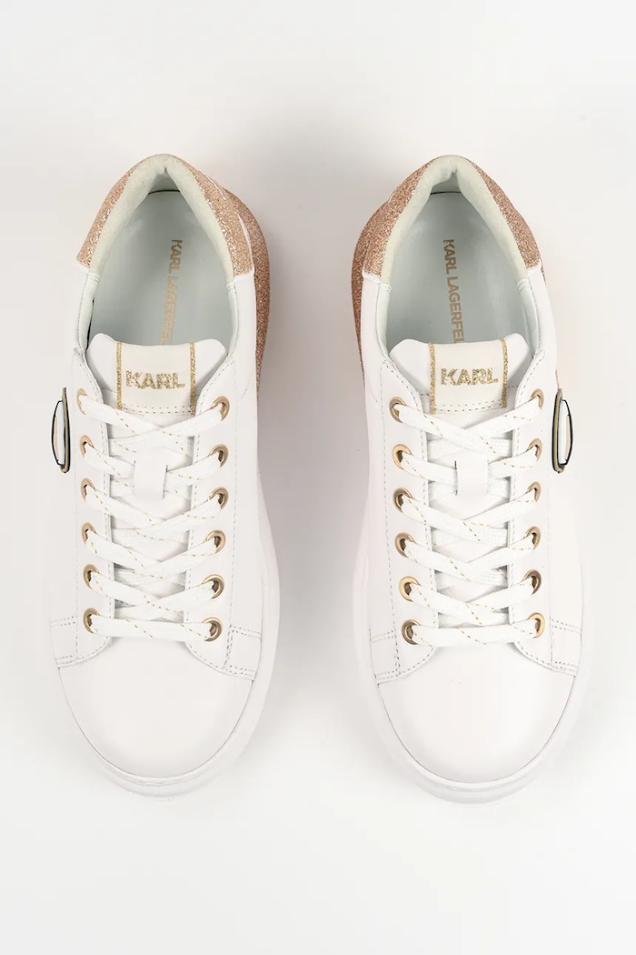 Topánky Karl Lagerfeld KAPRI biela KL62530F.01G