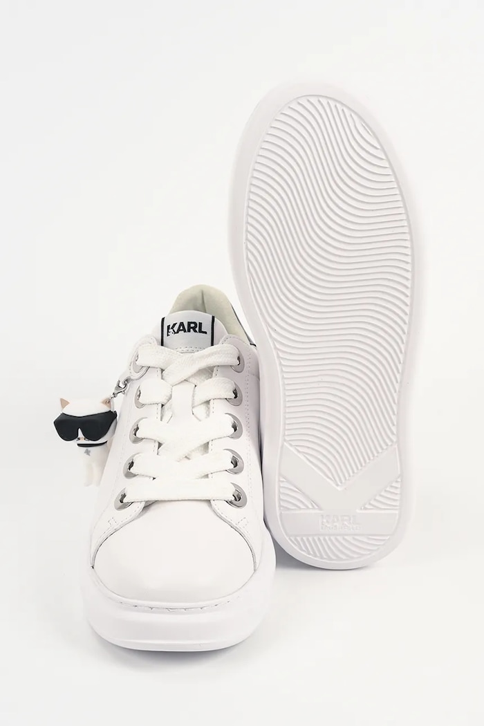 Kožené tenisky Karl Lagerfeld KAPRI KL62536C.011 biela