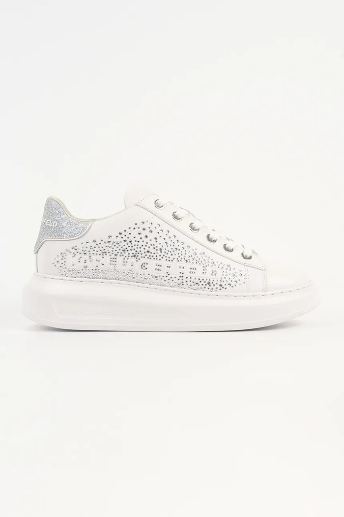 Kožené tenisky Karl Lagerfeld KAPRI iný biela KL62556.01S