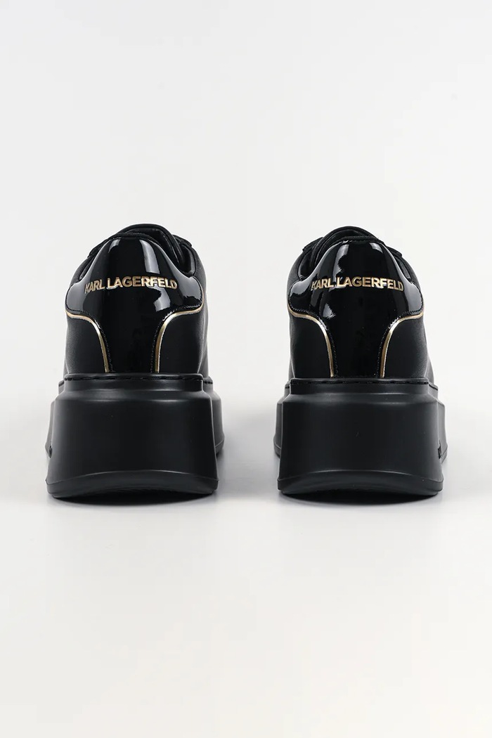 Obuwie Karl Lagerfeld sneakersy skórzane ANAKAPRI KL63518A.00G czarny