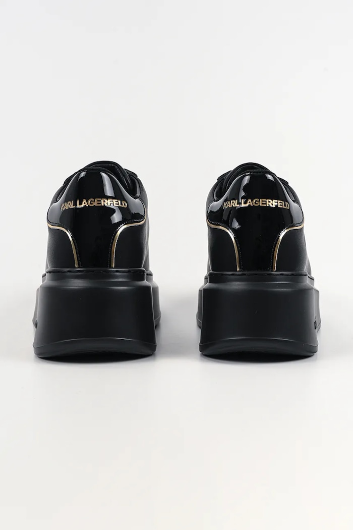 Obuwie Karl Lagerfeld sneakersy skórzane ANAKAPRI KL63518A.00G czarny