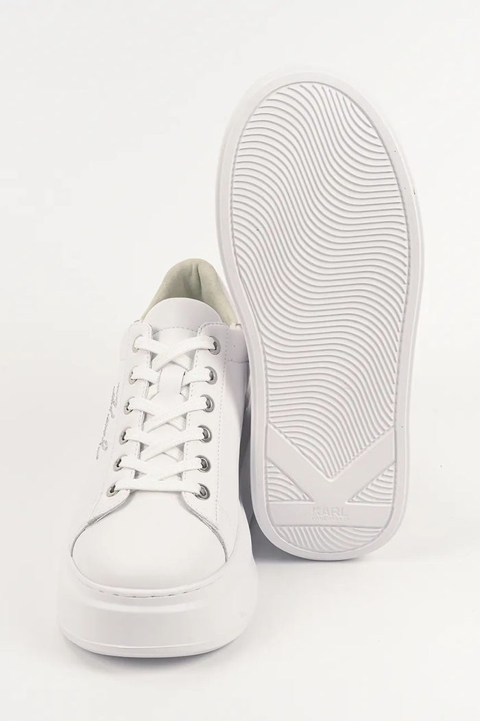 Karl Lagerfeld sneakersy skórzane ANAKAPRI KL63518A.01S biały