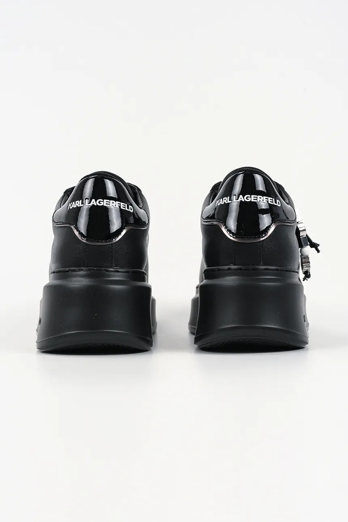 Obuv Kožené tenisky Karl Lagerfeld ANAKAPRI KL63516.00X čierna