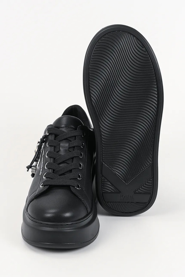 Kožené tenisky Karl Lagerfeld ANAKAPRI KL63516.00X čierna