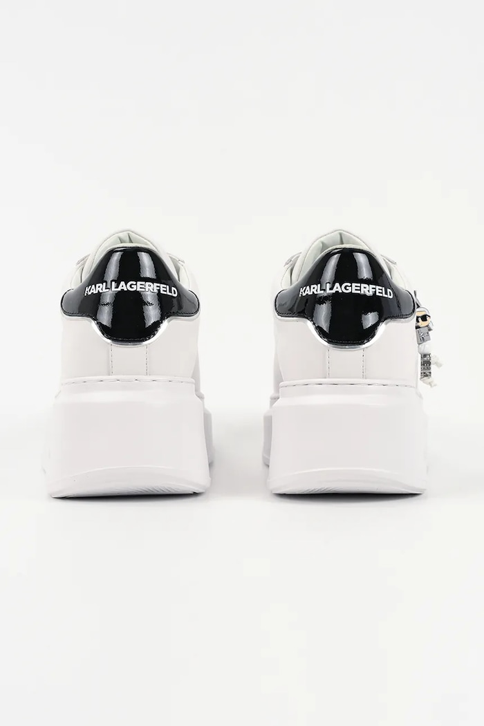 Obuwie Karl Lagerfeld sneakersy skórzane ANAKAPRI KL63516.011 biały