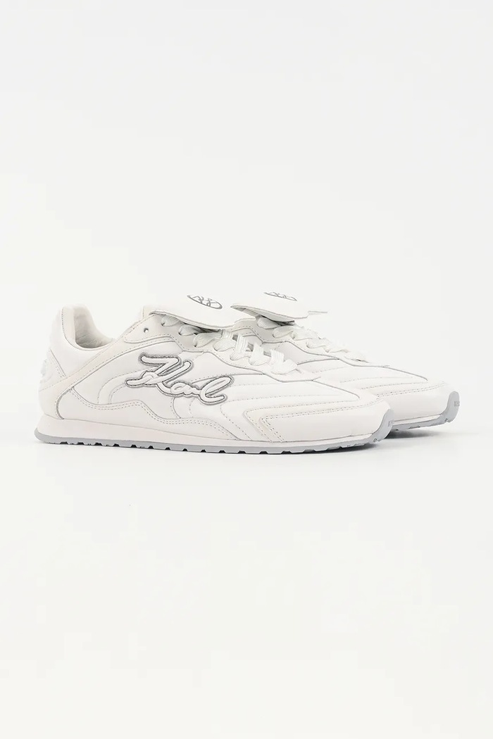 Kožené tenisky Karl Lagerfeld VENUS KL65926.01W biela SS26