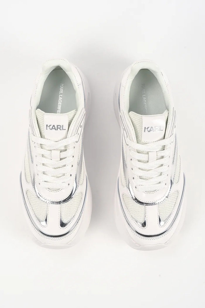 Karl Lagerfeld sportcipő KONTOUR WEDGE fehér KL68016.41S