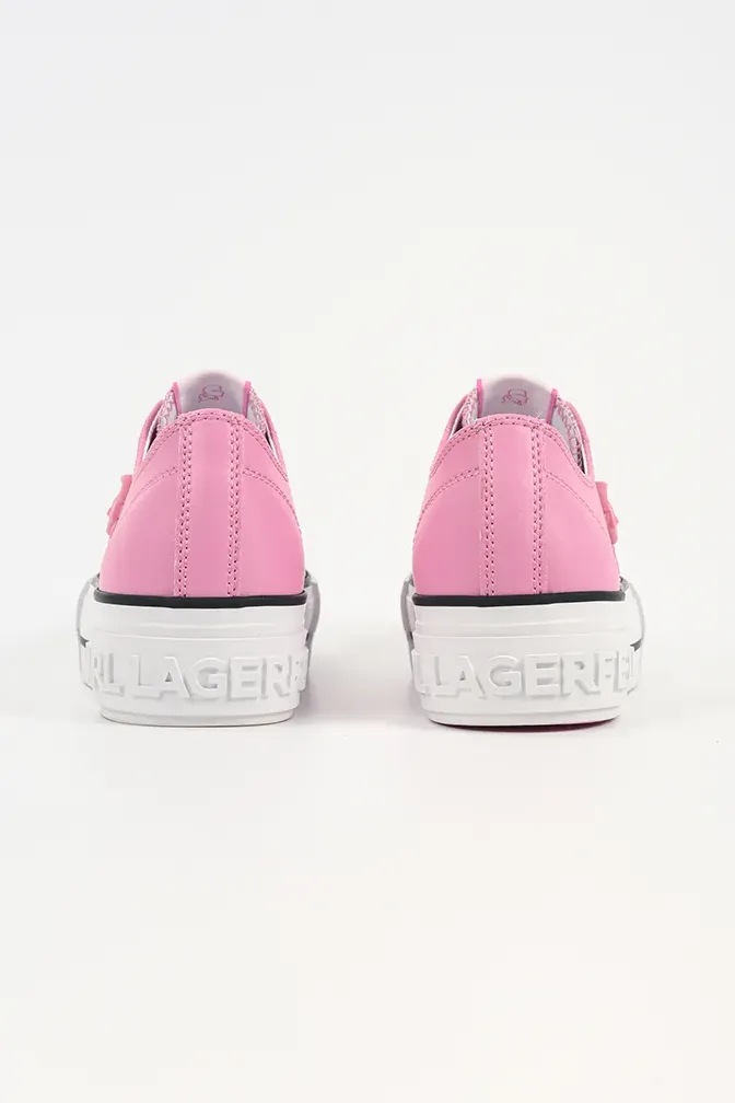 Cipők Karl Lagerfeld bőr sneaker KAMPUS MAX NFT KL60426.0LP rózsaszín